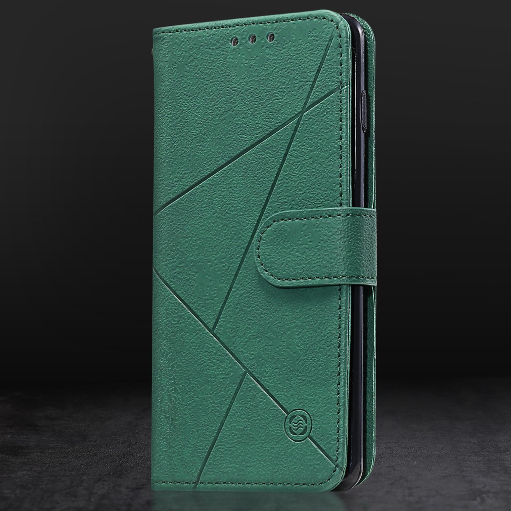 Casing For Xiaomi Redmi Note 9S Note 9 Pro Max Note 8T Note 7 Pro Note 8 Pro Note 9 Pro Note 8 Note 7 Wallet ID Card holder Soft PU Leather Flip Stand Skin Strap Cover Case New Slim Splice Pattern Design phone Flip Cover Case