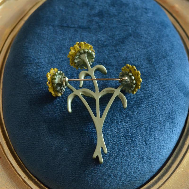 Cài áo thời trang hình hoa hướng dương 3D xinh xắn GC207