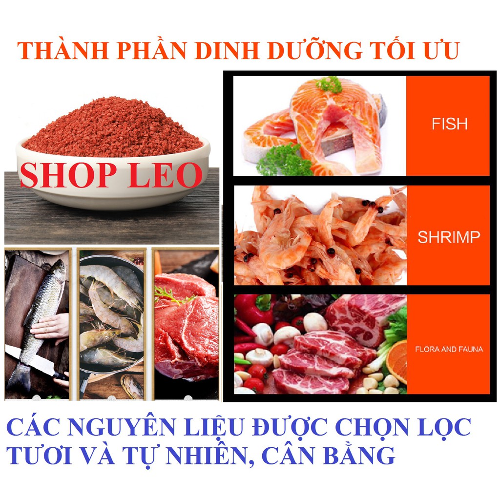 Thức ăn cá đĩa - thức ăn chuyên cho cá đĩa