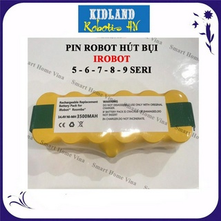 Pin robot hút irobot roomba 5, 6, 7, 8, 9 seri. pin liion, hàng chính hãng.