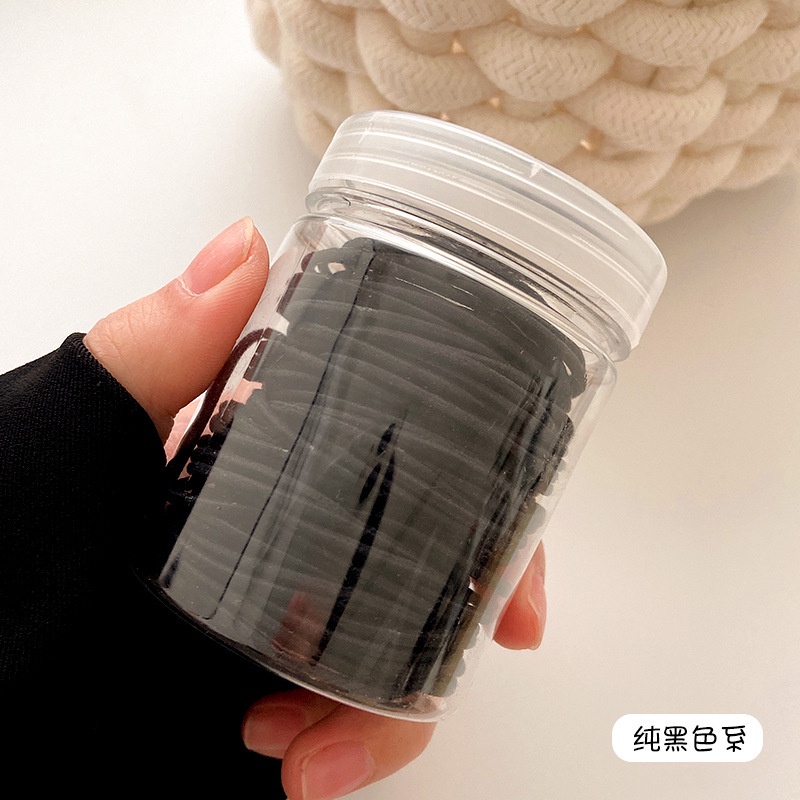 Dây Cột Tóc Cao Su Co Giãn Nhiều Màu Thời Trang Phong Cách Hàn Quốc Cho Nữ