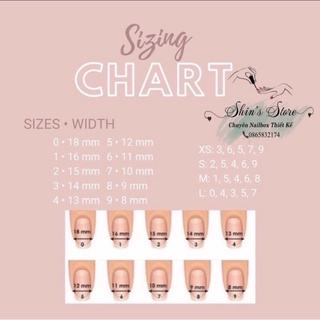 Nailbox Thiết kế - Shin's store ( sẵn size S - M)