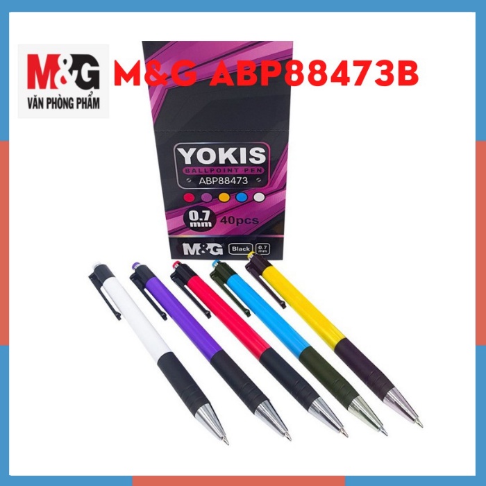 Bút bi MG nét viết 0.7mm màu sắc trẻ trung năng động ABP88402, 88473 sản phẩm bút bi bán chạy toàn cầu