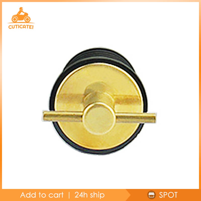 Tay cầm chữ T 1inch bằng cao su + đồng thau | BigBuy360 - bigbuy360.vn