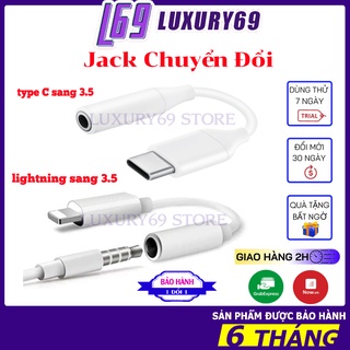 Jack chuyển đổi tai nghe 3.5 sang lightning 7, 7plus, 8, 8plus , x - tai nghe