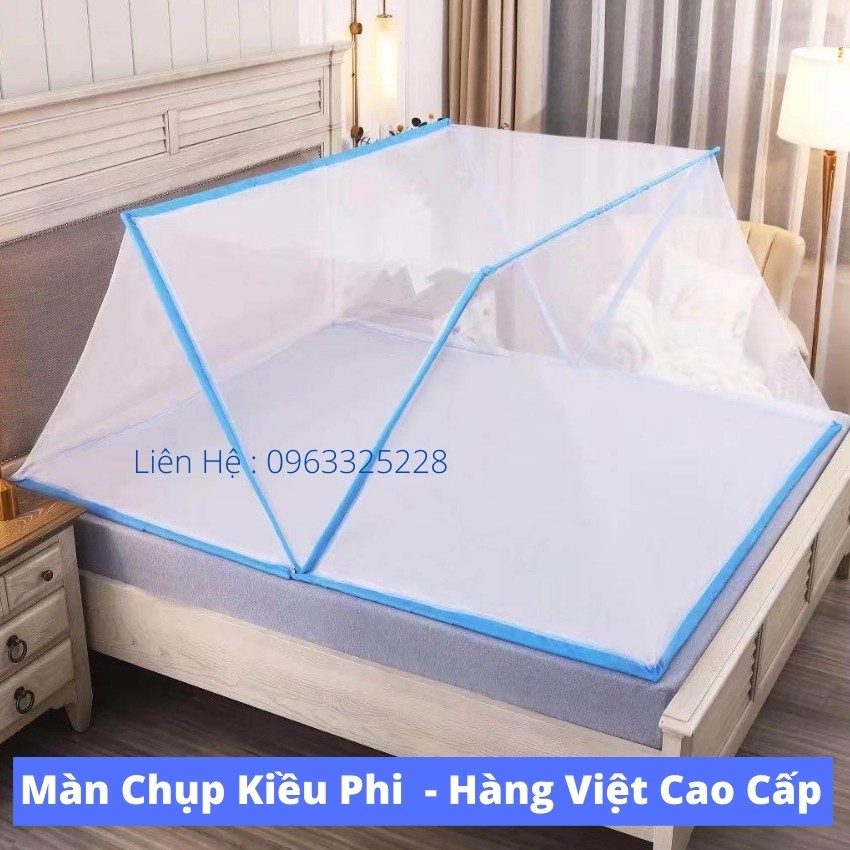 Màn chụp tự bung gấp gọn mẫu xếp tiện dụng - Mùng chụp tự bung bảo hành 18 tháng Kiều Phi