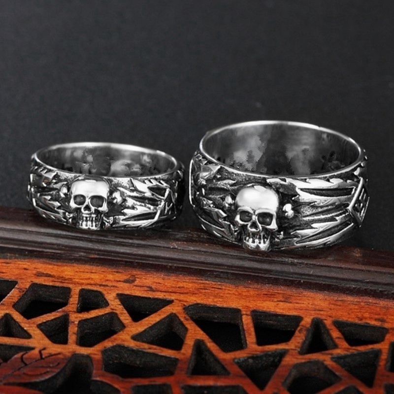 Nhẫn đeo ngón tay thiết kế phong cách cá tính cổ điển