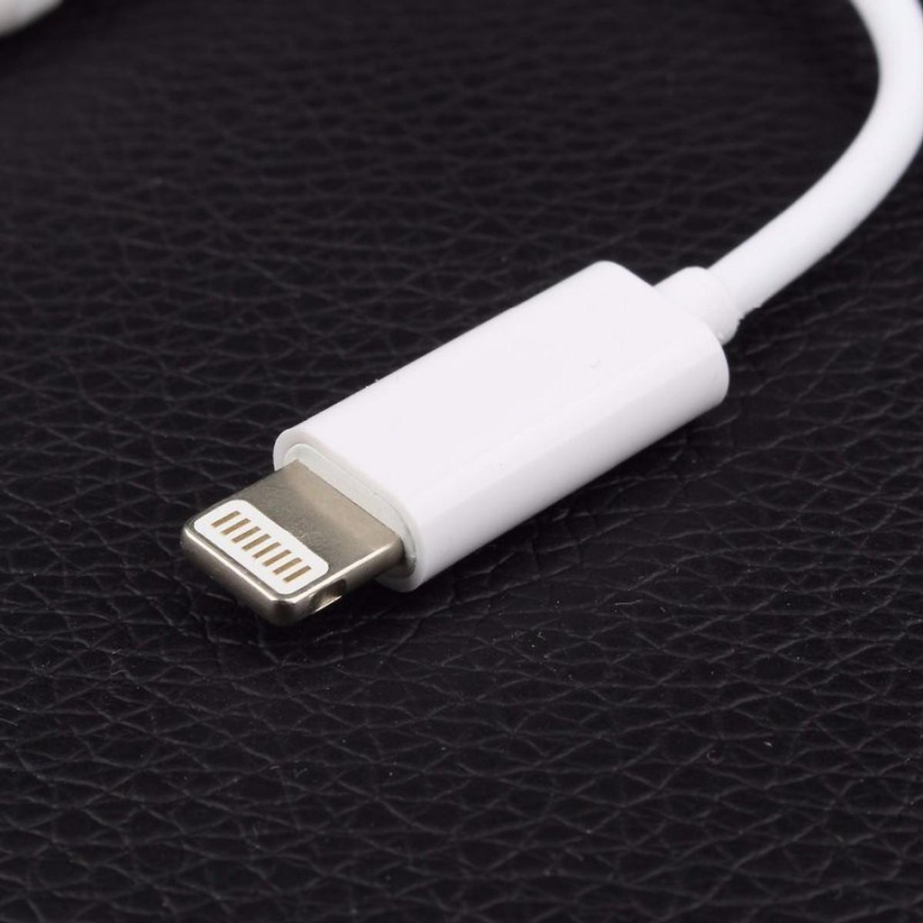 Jack Chuyển Đổi Tai Nghe iphone,Cáp Chuyển Đổi lightning Sang 3.5 mm