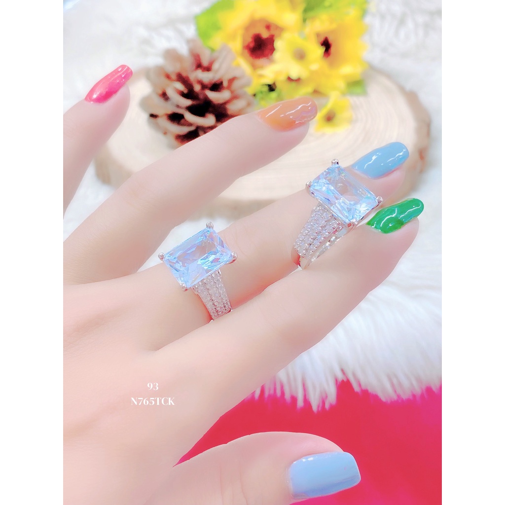 Nhẫn nữ UHA mạ vàng 18K đính đá CZ ( giá tốt nhất ) N765