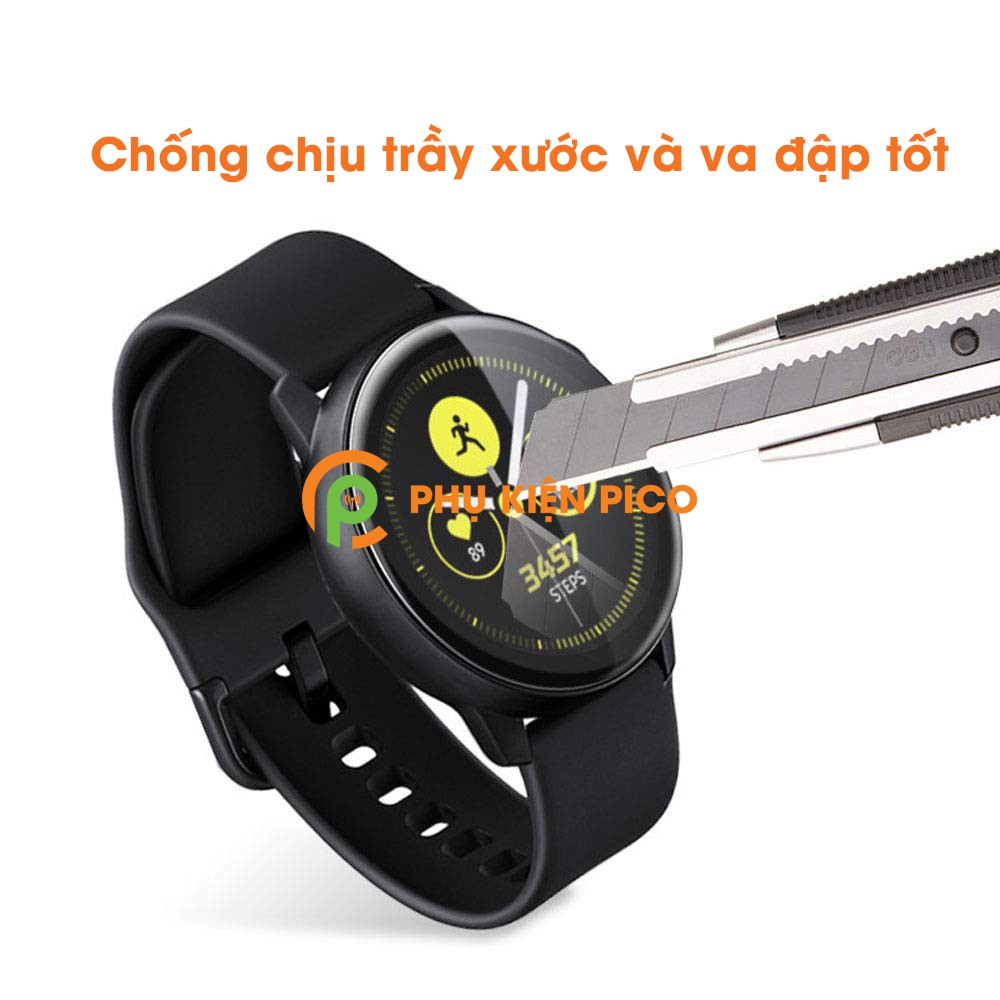 Cường lực Samsung Watch Active 2 bản 40mm full viền - Kính cường lực đồng hồ Samsung Galaxy Watch Active 2 bản 40mm