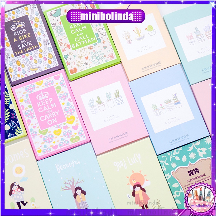 Giấy thấm dầu cho da mặt sử dụng tiện lợi 50pcs | BigBuy360 - bigbuy360.vn