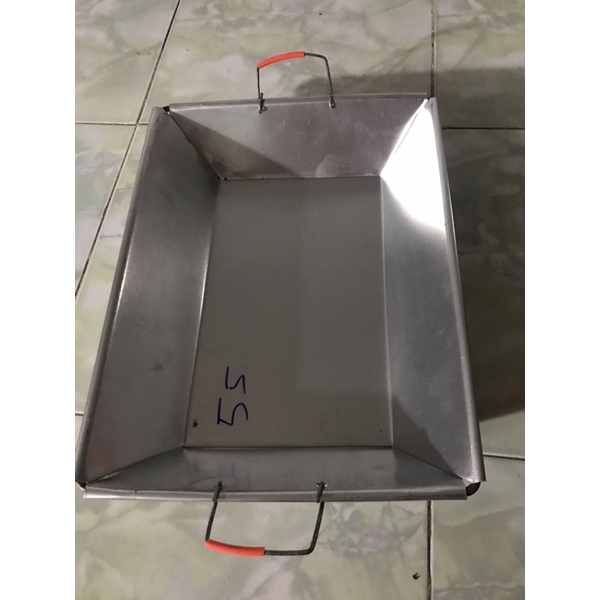 máng nướng vuông nhôm tiện lợi cho giả ngoại cho gia đình