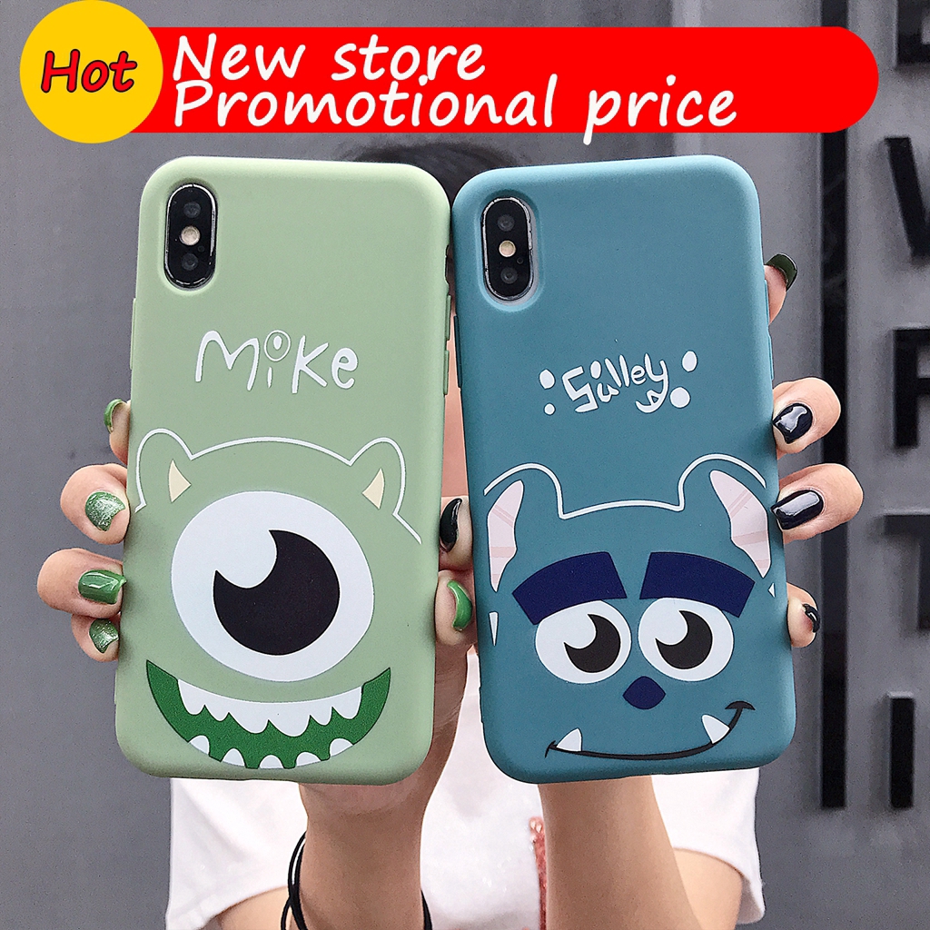 Ốp điện thoại TPU hình quái vật Mike Đáng Yêu cho iPhone 6 6s 7 8 6plus 6splus 7plus 8plus X Xs Xr XsMax 11 pro se 2020