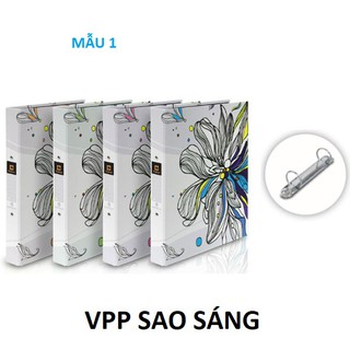 Bìa còng nhẫn 2 khoen/bìa sơ mi nhẫn 2 khoen (1 Cái)