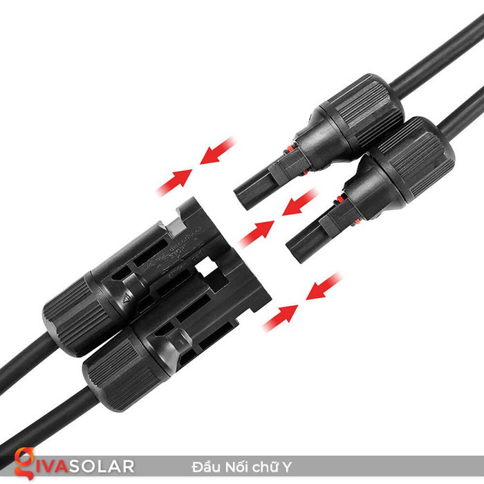 Cặp Jack kết nối phân nhánh MC4 GIVASOLAR chữ Y