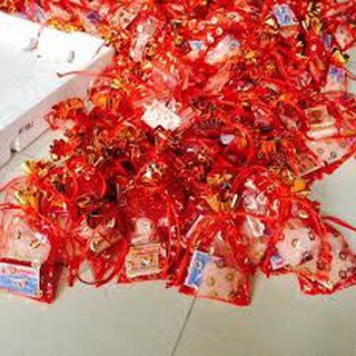 sỉ 100 vỏ túi muối lộc tặng túi zip hàng đẹp