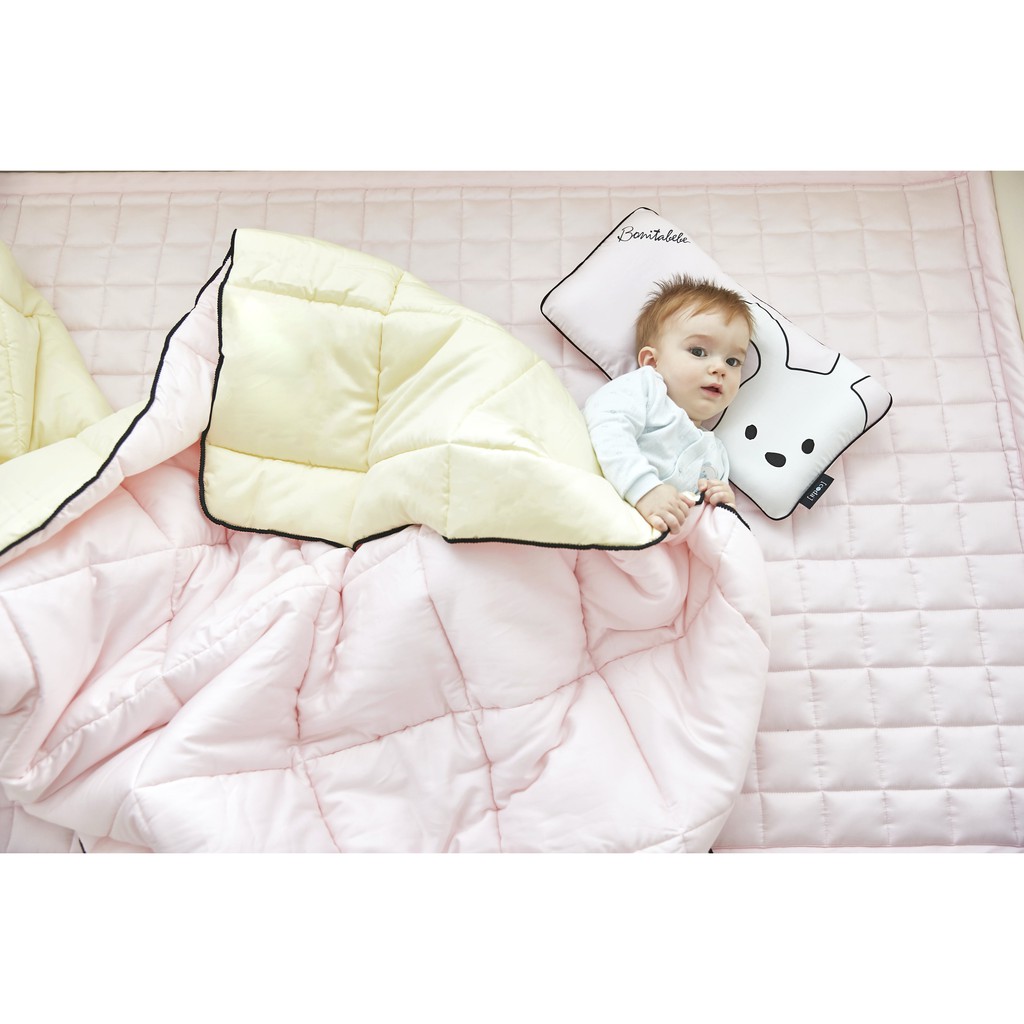 Chăn/ Mền chần bông thu đông ấm áp cho bé nhập khẩu Bonitabebe Hàn Quốc
