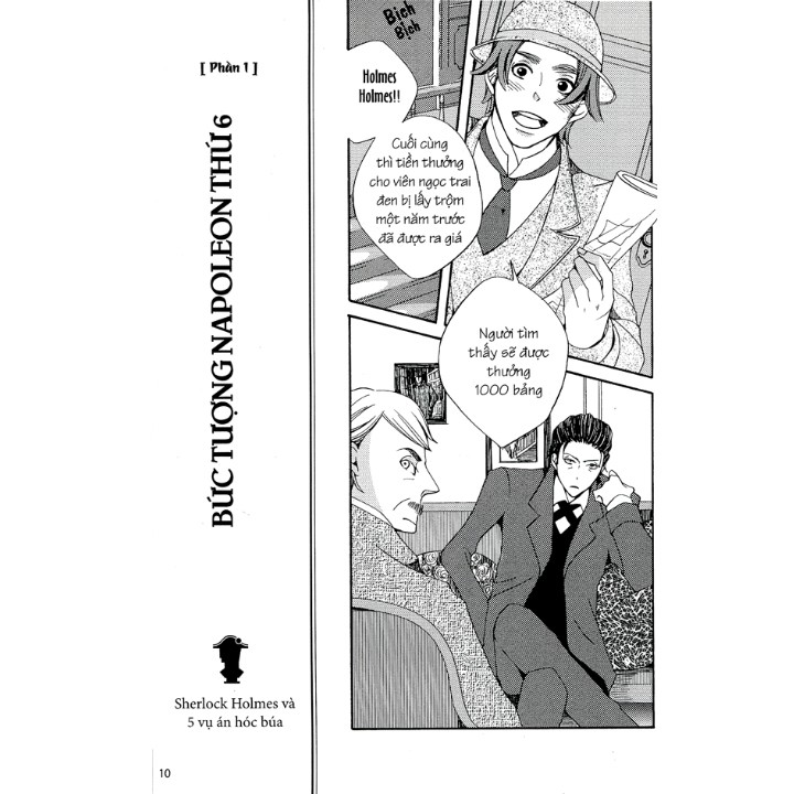Sách thiếu nhi - Series Truyện Tranh Kiệt Tác Văn Chương (Sherlock Holmes, Tom Sawyer, Romeo và Juliet, Công chúa nhỏ)