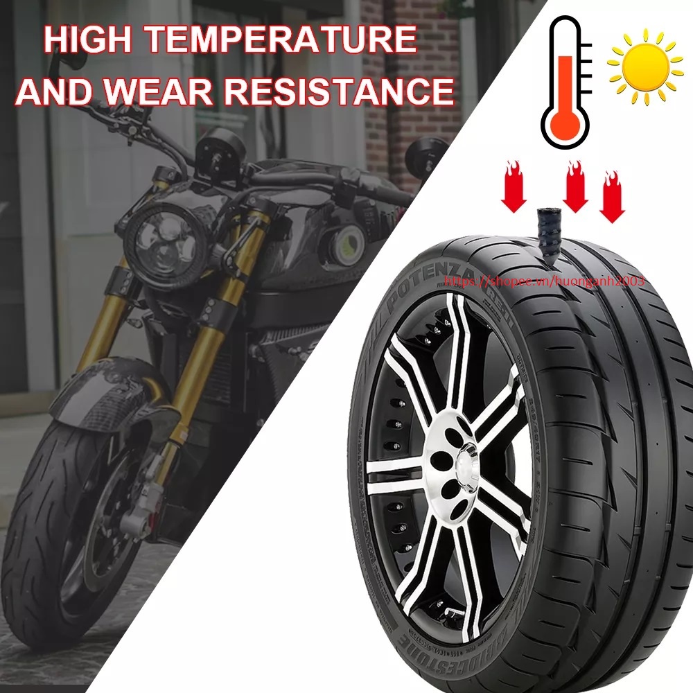 10 Cái Đinh Sửa Lốp Cho Xe Hơi Xe Tải Xe Máy Xe Tay Ga Lốp Xe Đạp Sửa Chữa Không Săm Đinh Vít Ốc Vít Phủ Cao Su