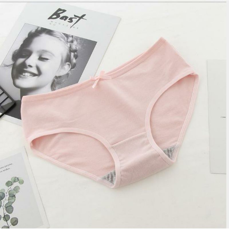 Quần lót nữ cotton basic màu trơn thời trang nữ | BigBuy360 - bigbuy360.vn