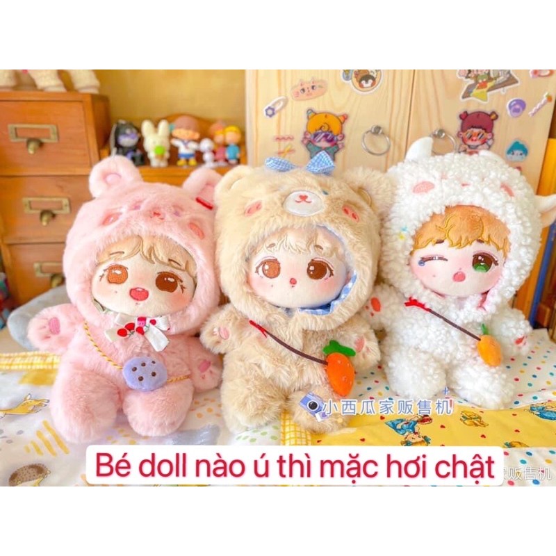 Outfit cho doll.
