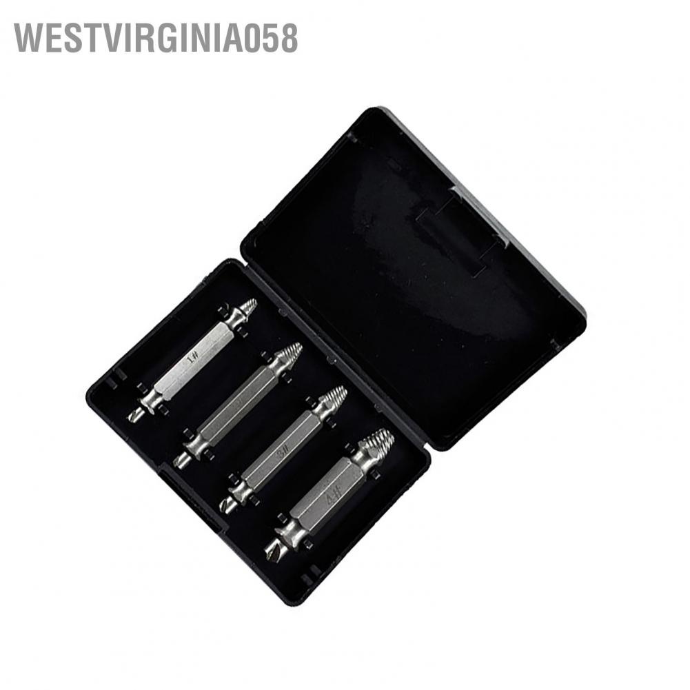Westvirginia058 Westvirginia058 Bộ vắt trục vít Tốc độ cao Thép bị hỏng Đầu rời công cụ loại bỏ chỉ lỏng máy hai đầu