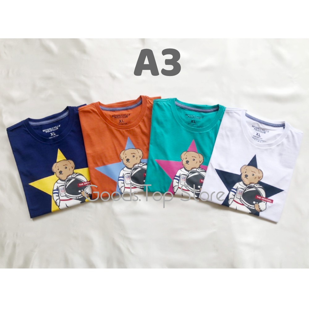 Áo polo Club Beverly Polo Đồ Họa P'Bear Graphic A3