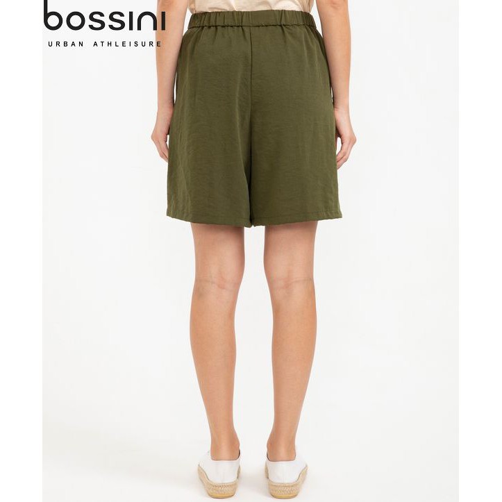 [Mã LT50 giảm 50k đơn 250k] Quần short lưng thun ống rộng nữ Bossini 621404040
