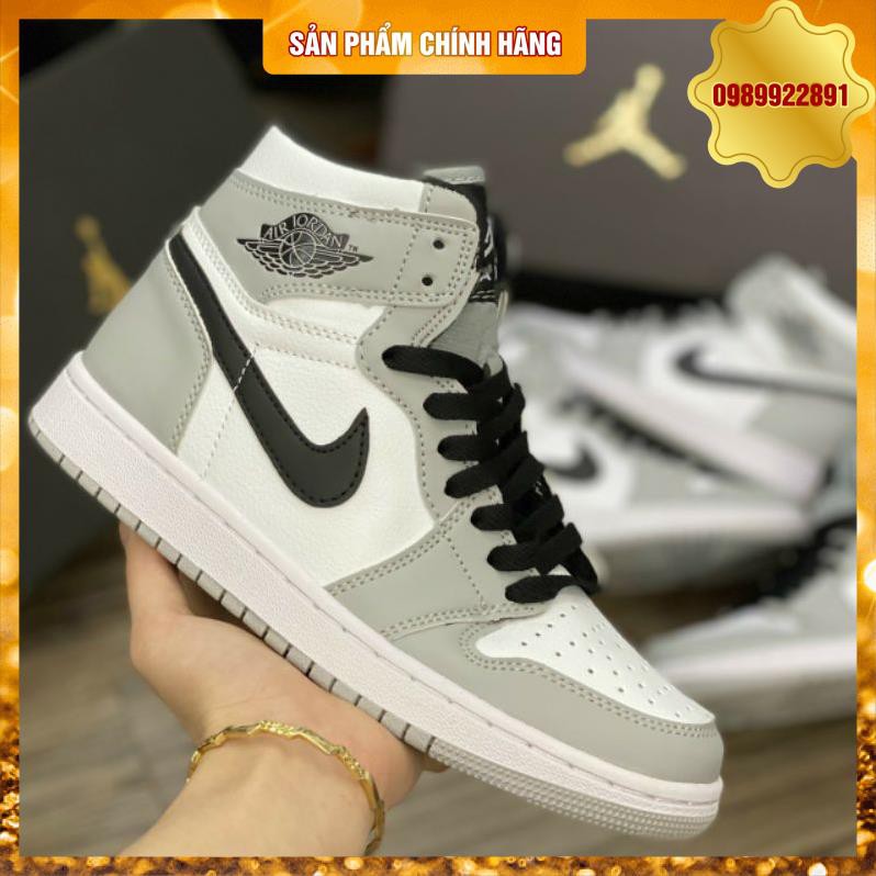 [full box+bill ] Giày thể thao Jodan 1 xám đen cao cổ | BigBuy360 - bigbuy360.vn