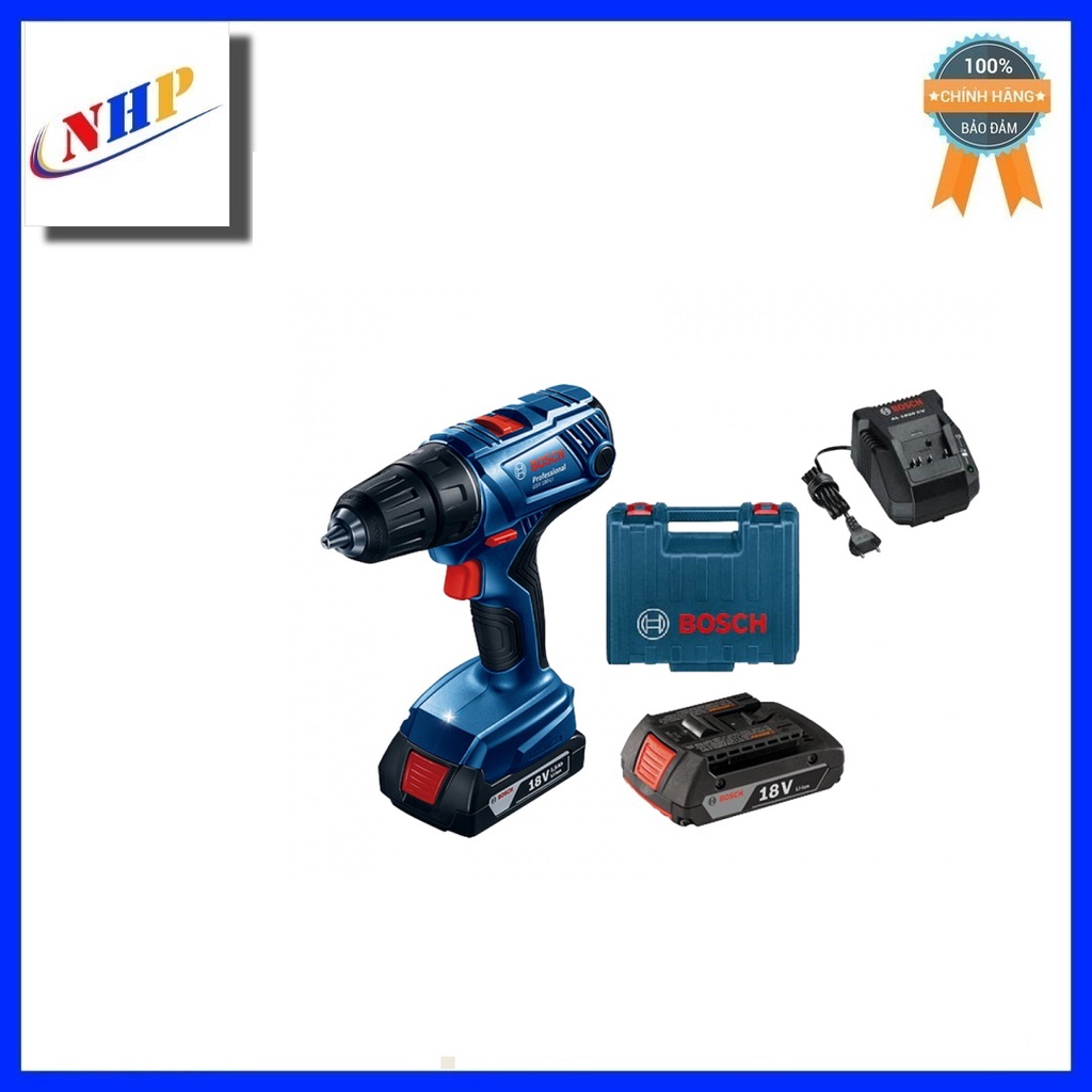 Máy khoan búa vặn vít dùng PIN Bosch GSB 180-LI