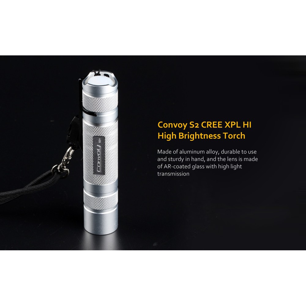 Đèn pin convoy s2+