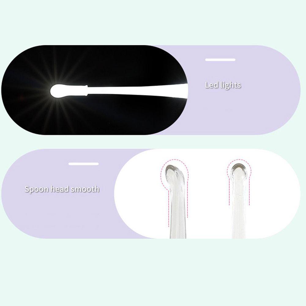 Bộ Dụng Cụ Lấy Ráy Tai Phát Sáng Dành Cho Bé Sơ Sinh