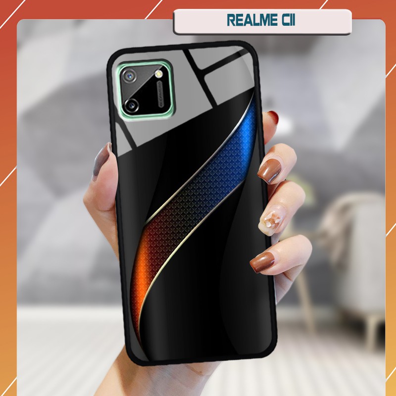 Ốp lưng kính 3D Realme C11