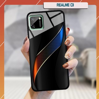 Ốp lưng kính 3D Realme C11