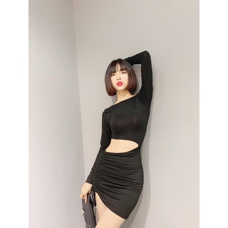Đầm body khoét eo rút đùi