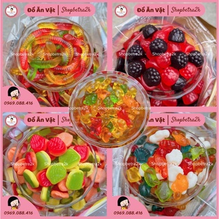 Kẹo chip dẻo trái cây các hình cute |100gr|