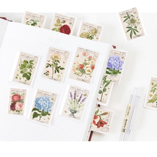 Set 16 Sticker Tem Thư Dán Trang Trí Planner