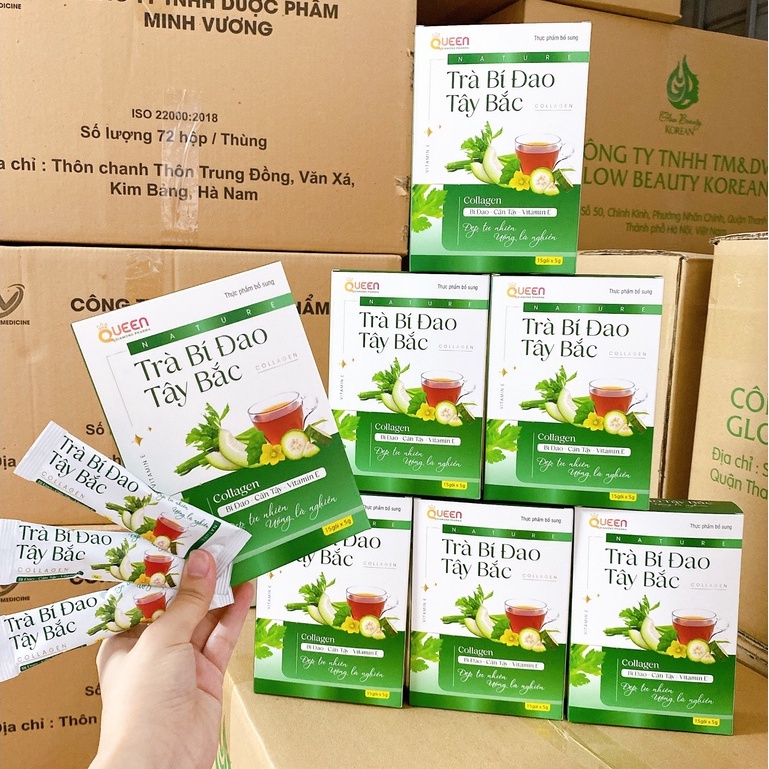 Trà Bí Đao Tây Bắc Collagen giúp thanh nhiệt, thải độc, đẹp da tự nhiên