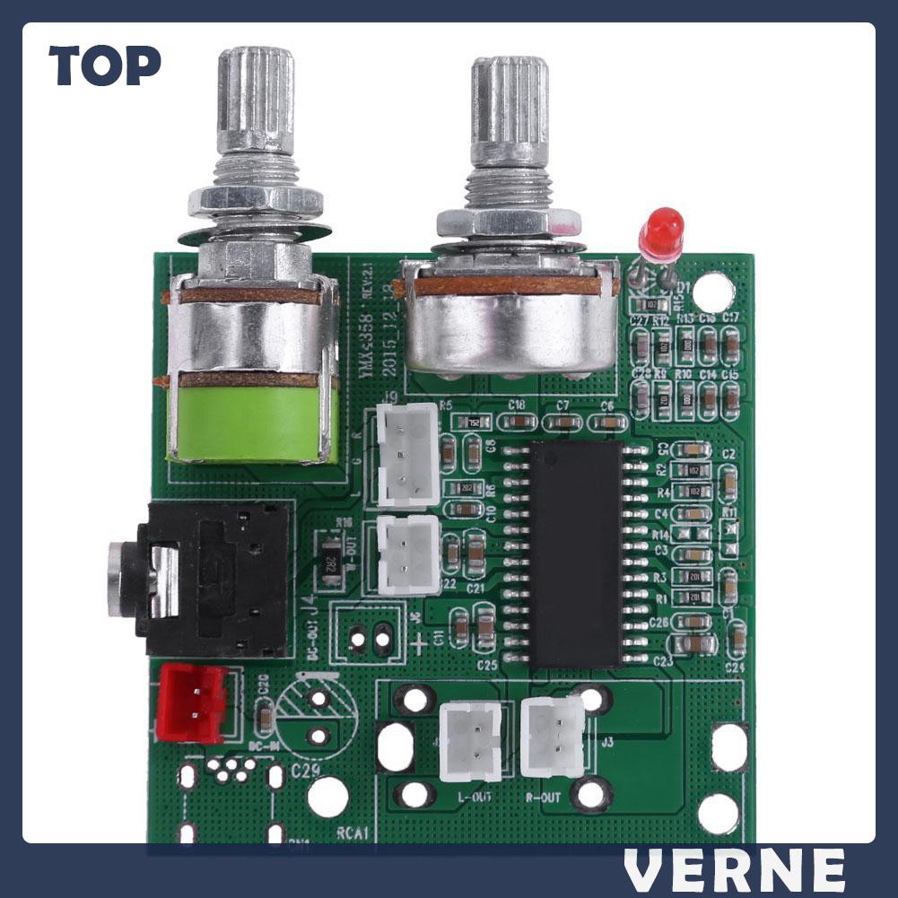 Bảng Mạch Khuếch Đại Âm Thanh Kỹ Thuật Số 3d Verne Dc 5v 2a 20w 2.1 Ch