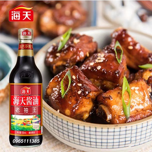 Hắc Xì Dầu [Xì Dầu Đen] 500ml - Tẩm ướp, tạo màu cực đẹp