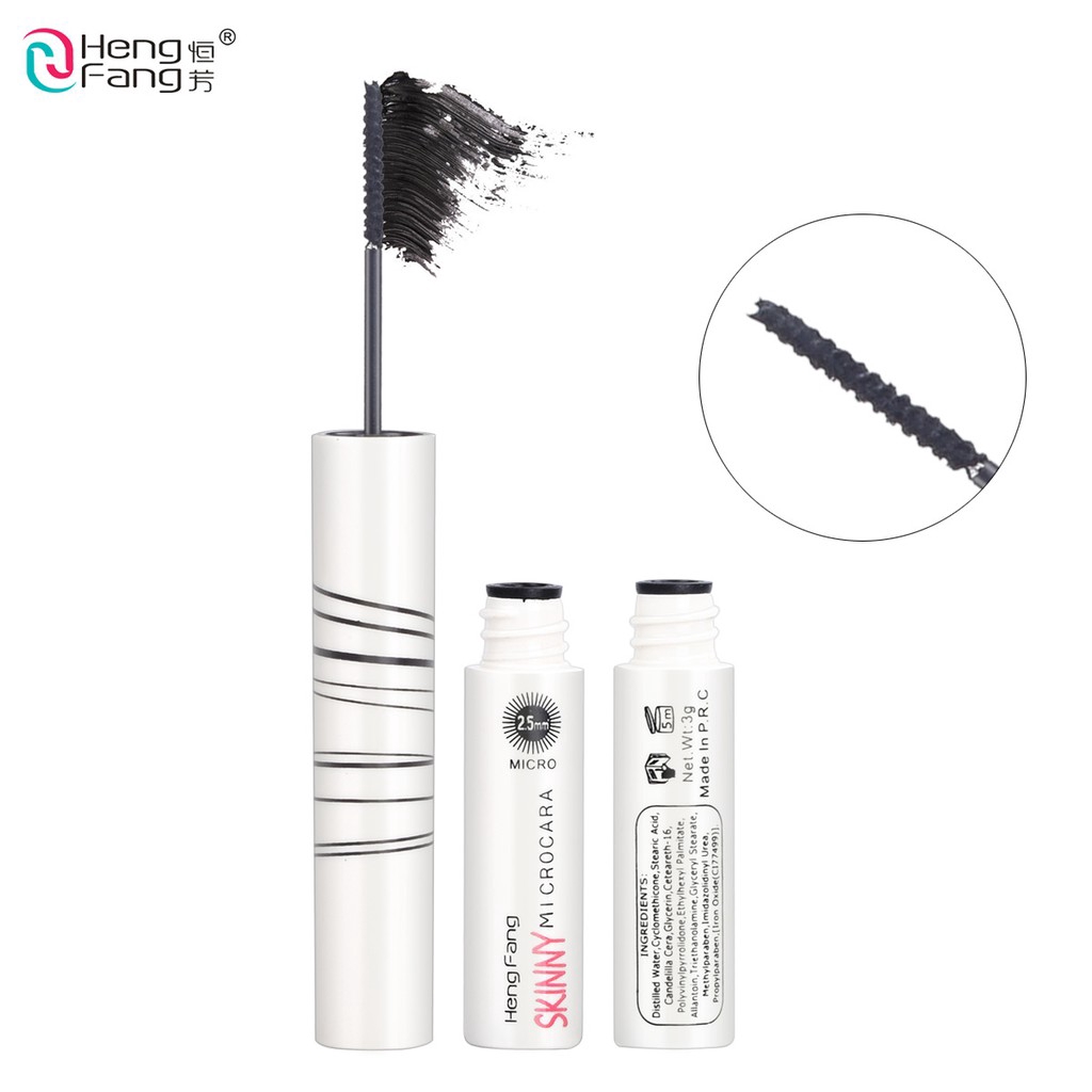 Mascara Heng Fang màu đen dài siêu mịn chống nước phù hợp cho người mới bắt đầu | BigBuy360 - bigbuy360.vn
