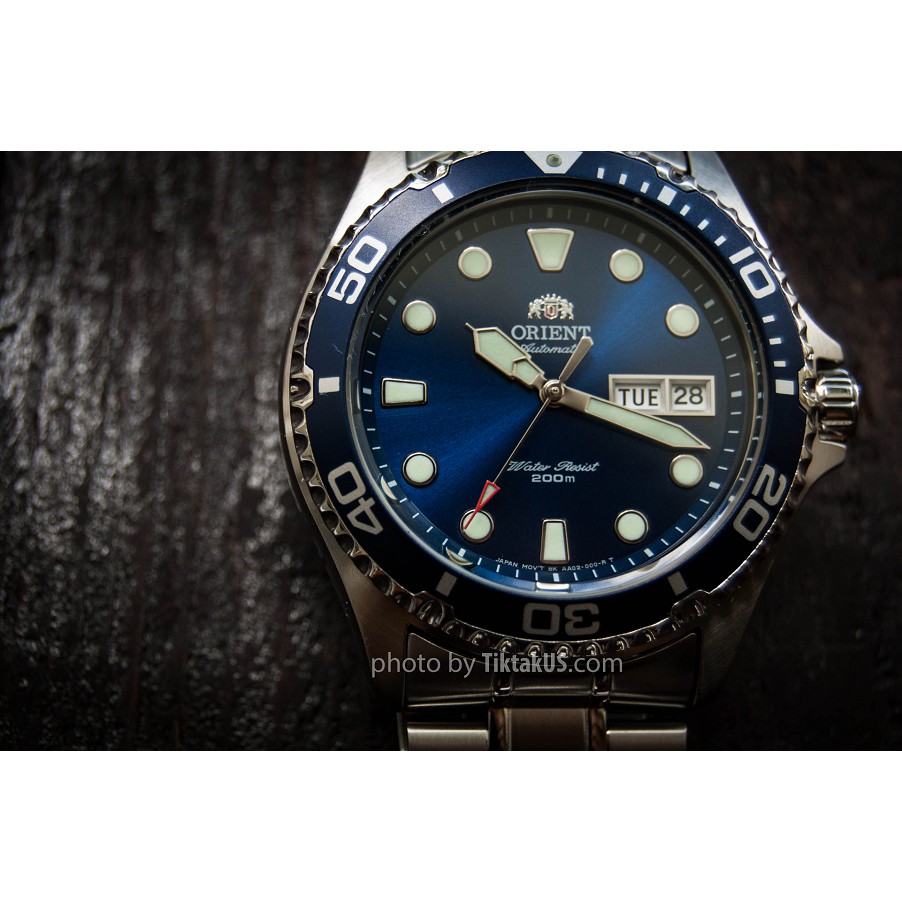 Đồng hồ nam dây thép Orient RAY II FAA02005D9 ( Blue )