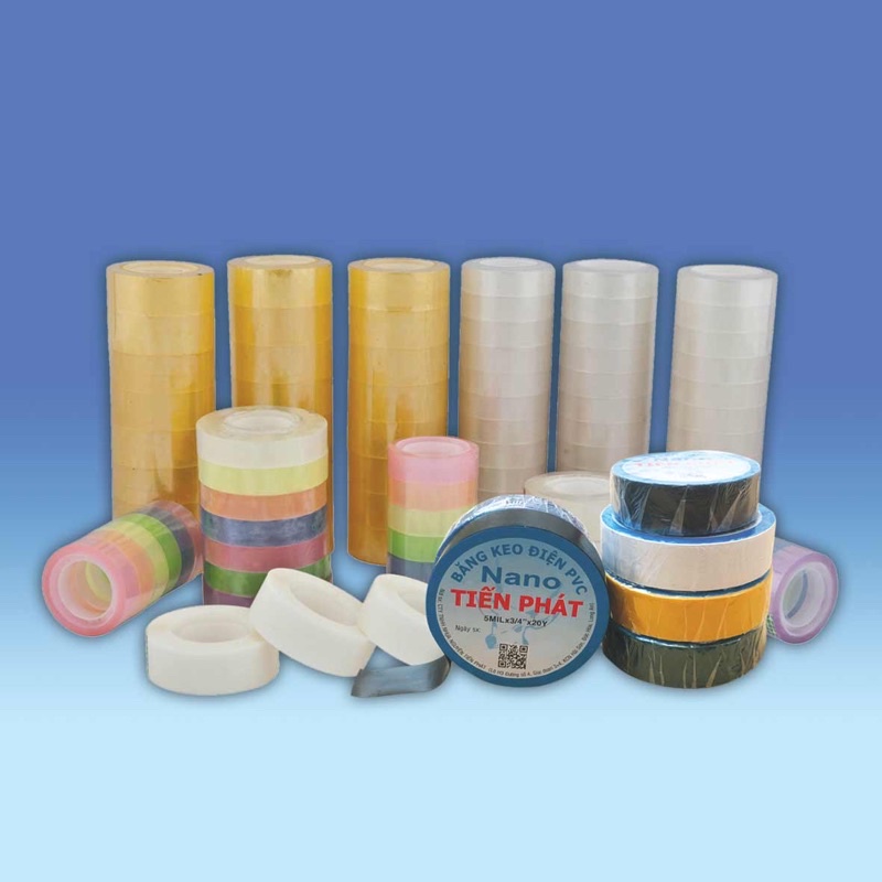 Băng Keo Cách Điện Nano 10Y, 20Y, 30Y Tiến Phát PVC