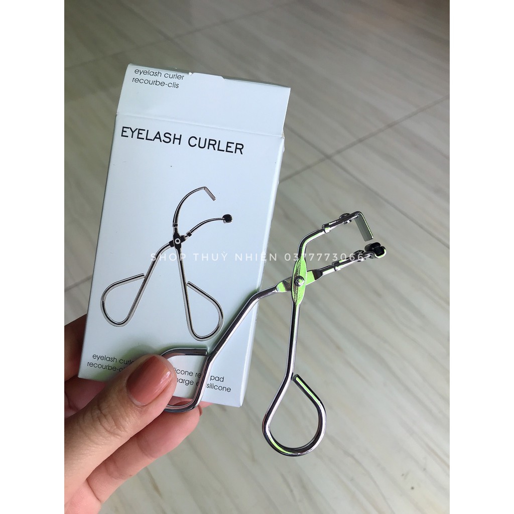 Kẹp mi, bấm mi siêu cong Eyelash curler đầu nhỏ - Bấm góc mi + TẶNG KÈM MÚT THAY