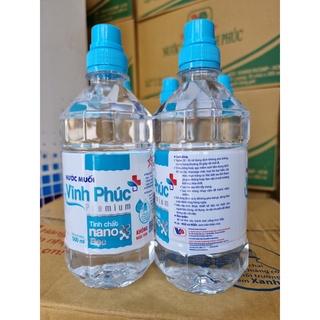 Nước muối Premium Nano Bạc Vĩnh Phúc 500ml