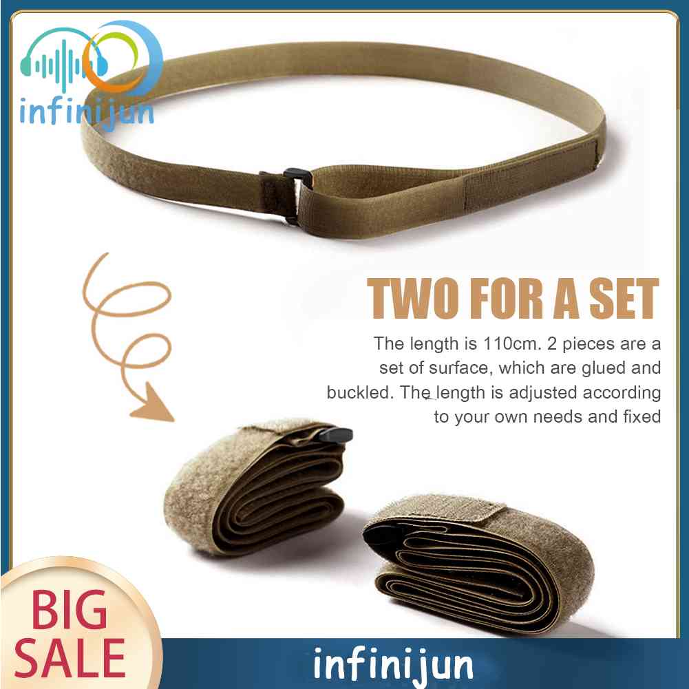 Bộ 2 Dây Dán Cố Định Túi Hàng Hóa Cho Hoạt Động Cắm Trại Ngoài Trời