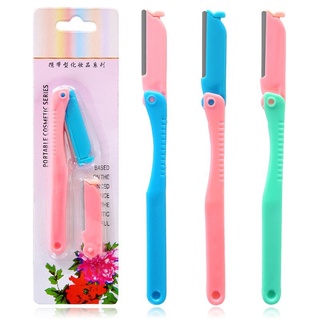 Dao cạo lông mày Ailin, Bộ Dao Cạo Tỉa Lông Mày 2 Lưỡi Ailin-chính hãng
