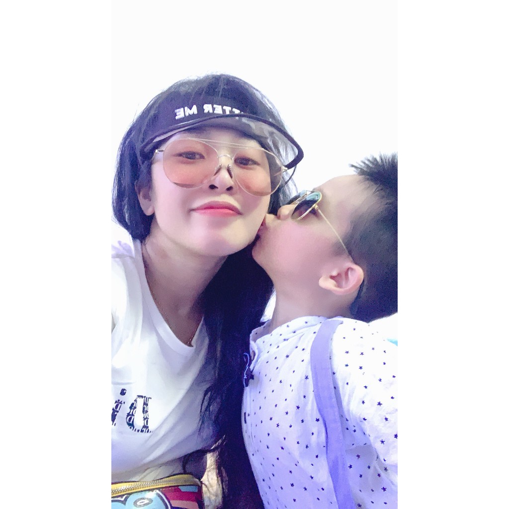 [Sẵn Hàng]♥️Mũ nửa đầu trong suốt(ảnh thật)4 màu
