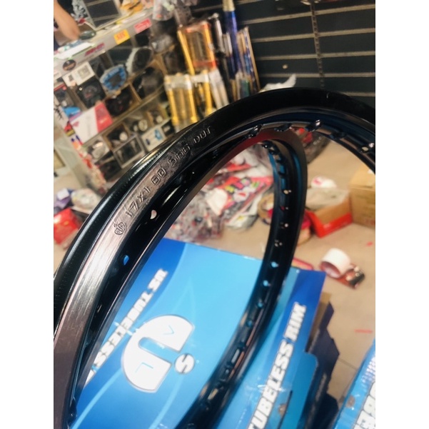 Niềng Nhôm Us 17in Chính Hãng Size : 1.4 1.6 ( Bạc :Đen )&gt;&gt;&gt;&gt;