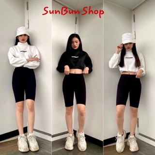 Quần Legging Cuộn Mác Tím Siêu Hót Hít